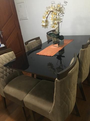 Conjunto sala de jantar/mesa e cadeiras