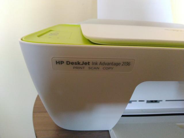Impressora hp Deskjet 2136 - Foto 3