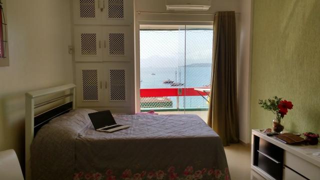Flat em angra com lazer no condomínio e de frente para o mar azul - Foto 2