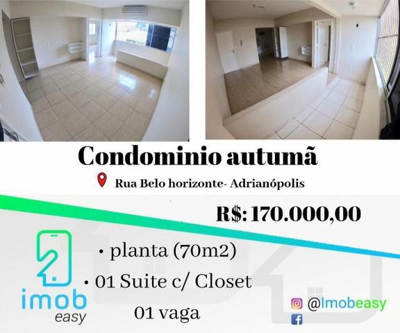 Condominio Autumã 1 Suite com closet