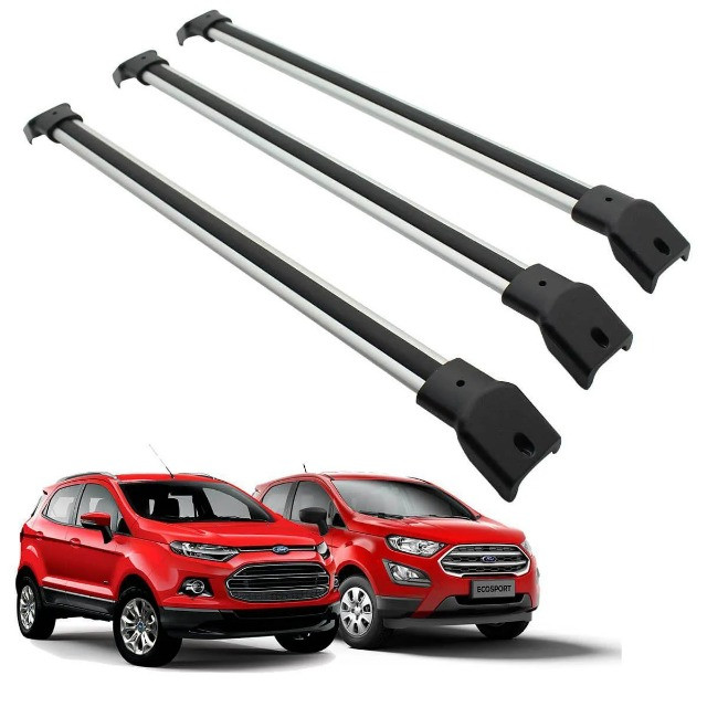 Rack Travessa Alumínio Horizontal Larga P/ Todos os Carros