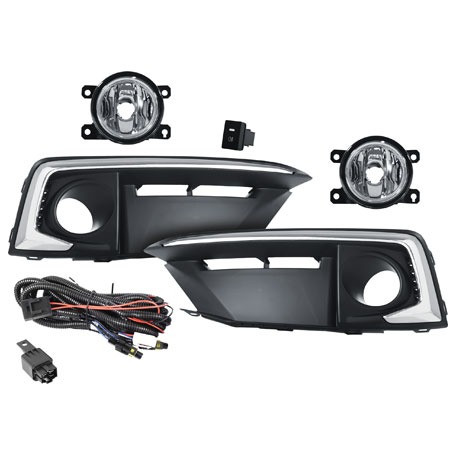 Kit Farol Neblina Led Honda New Civic G10 2020/2021 C/ Moldura - Foto 2