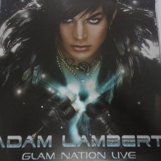 CD + DVD Adam Lambert - Glam Nation Live Original