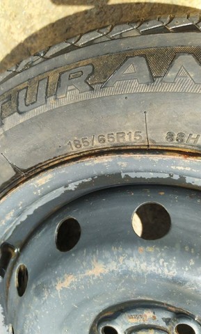 Estepe Renault Logan 185/65 R15 4 furos - Foto 2