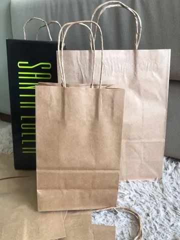 Sacolas de Papel Kraft  - Foto 4