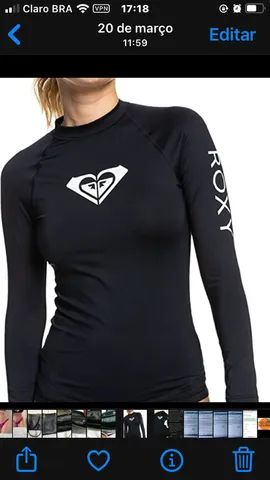 Camiseta Surf Wholehearted Roxy
