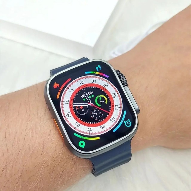 Smartwatch IWO Ultra W68 Series 8 Nfc Lançamento 2023