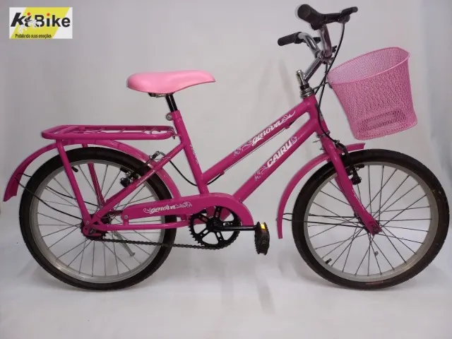 Bicicleta Super Fort com Garupa Aro 26 Violeta - Colli Bike