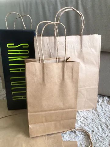 Sacolas de Papel Kraft  - Foto 2