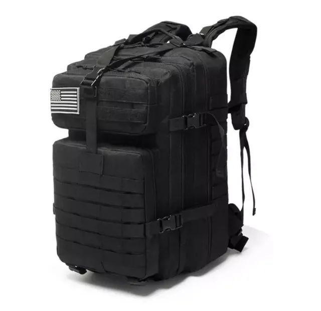 Mochila/Bolsa Militar 50L em Nylon<br>D1000 - Foto 3