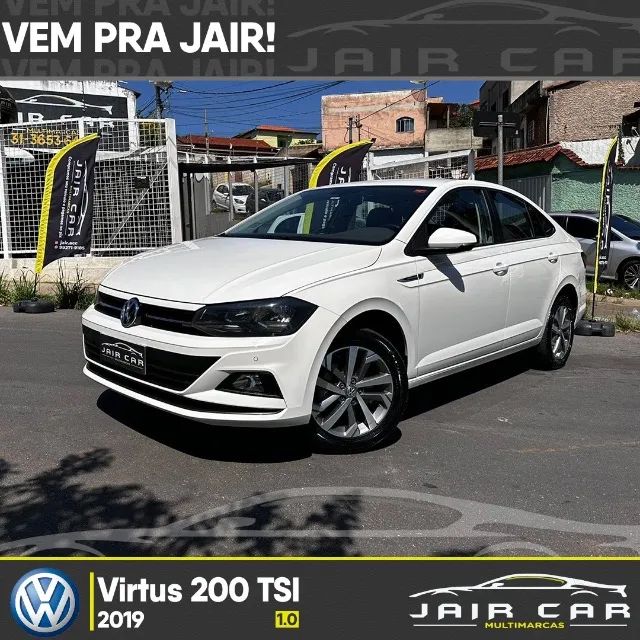 VOLKSWAGEN VIRTUS MF 2019/2020 FLEX em ouro branco - Ouro Motos