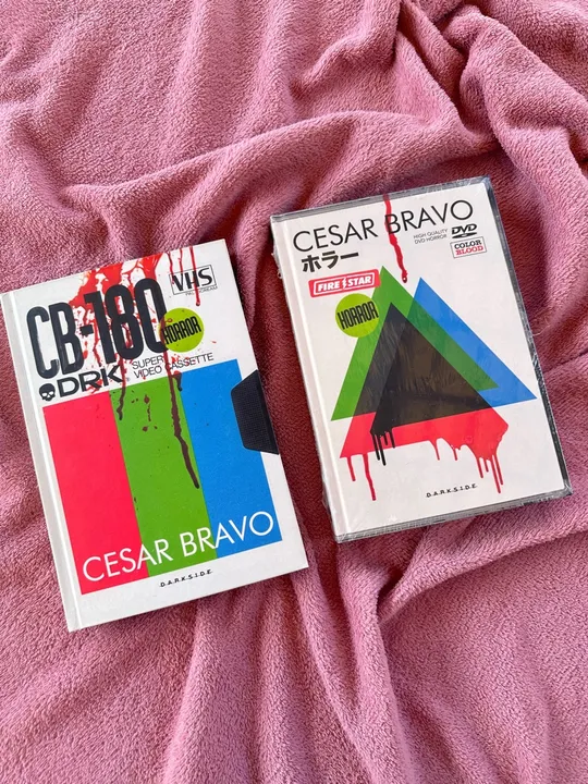 VHS e DVD Darkside Cesar Bravo