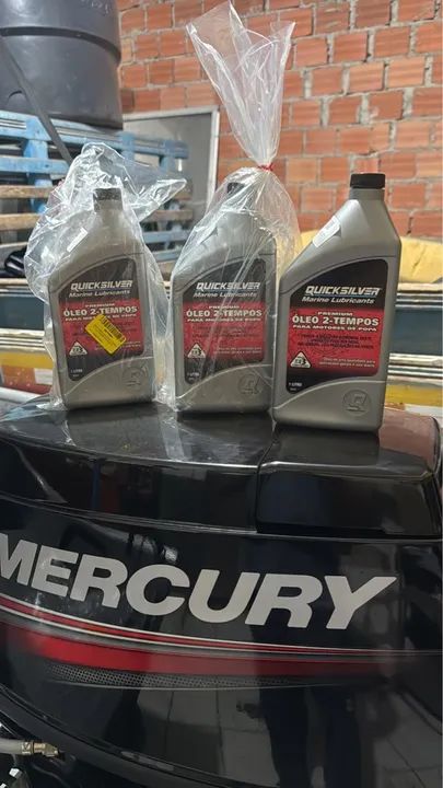 Motor de popa Mercury 50hp 4 tempos - Foto 4