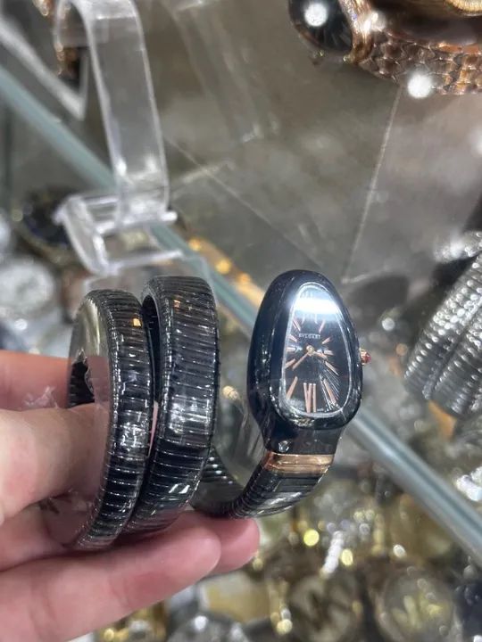 Relogio Serpenti Bvlgr Preto - Foto 2
