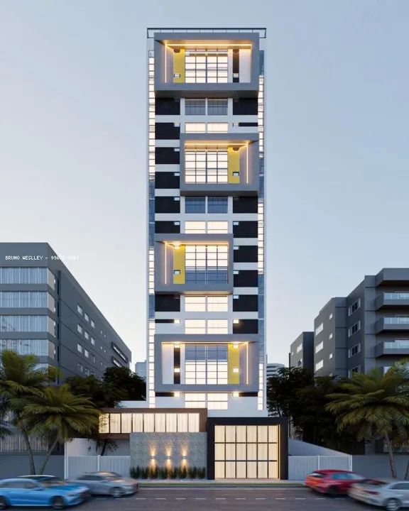 Apartamento para Venda em Campina Grande, CATOLÉ, 1 dormitório, 1 suíte, 1 banheiro, 1 vag