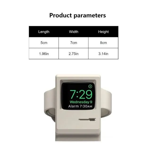 Base Carregadora Suporte De Mesa Para Apple Watch - Foto 5