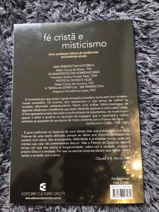 Livro Fé Cristã e Misticismo - Foto 2