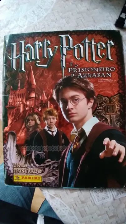 Álbum Harry Potter e o prisioneiro de Azkaban Completo    