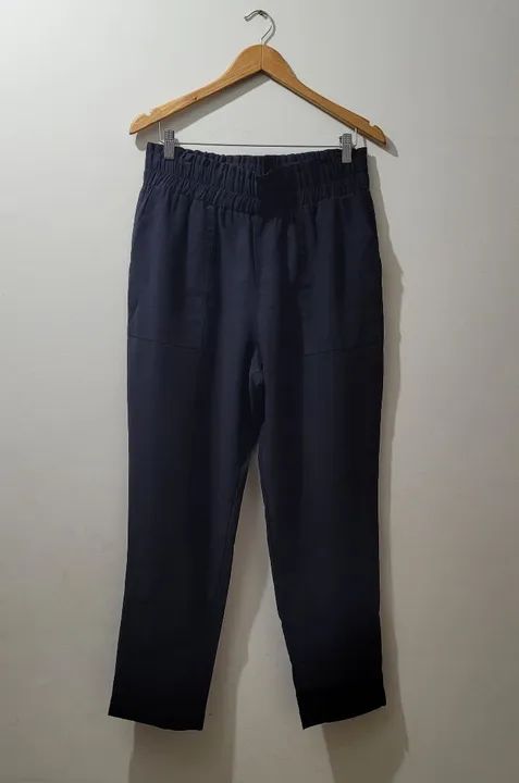 Calça em viscose Preta - Nova - Foto 2
