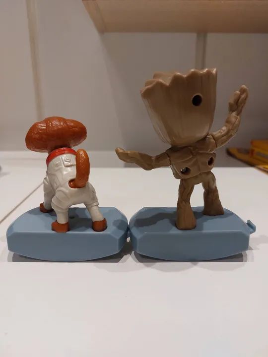 Boneco Groot e Cachorro do Guardiões da Galáxia - McDonald's 2023 - Foto 2
