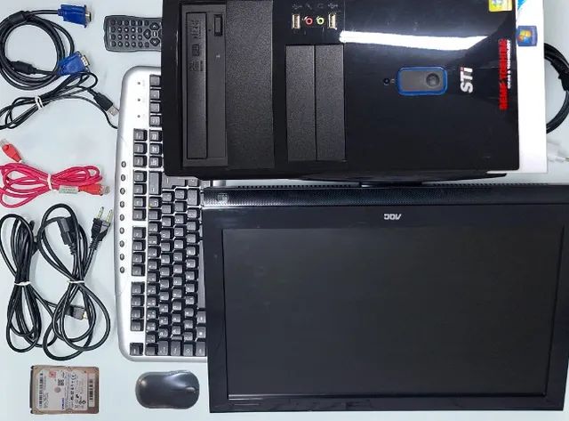 Computador Desktop Semp Toshiba ES1647 com acessórios - Foto 4