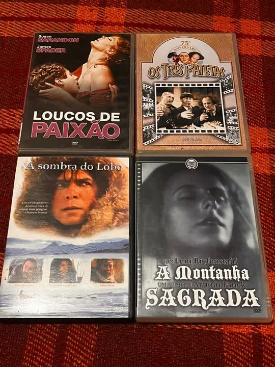 Compre - 4 DVDs Originais de filmes clássicos