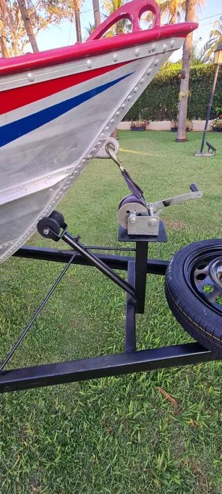 Barco 5m - Motor 35 HP - Carreta rodoviária - Foto 10