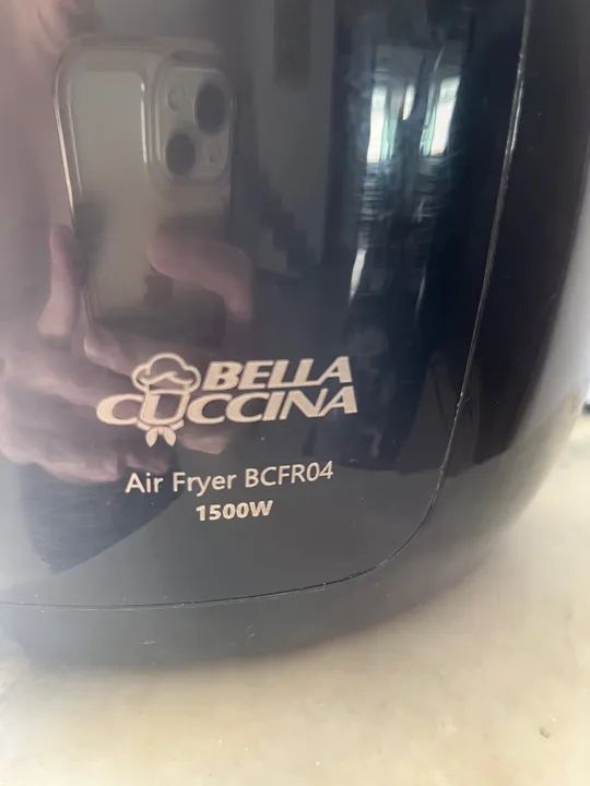 Fritadeira Elétrica Air Fryer Bella Cucina 1500W - Foto 5