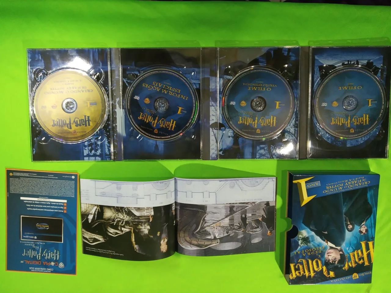 DVD Harry Potter e a Pedra Filosofal Edição Definitiva - Foto 2