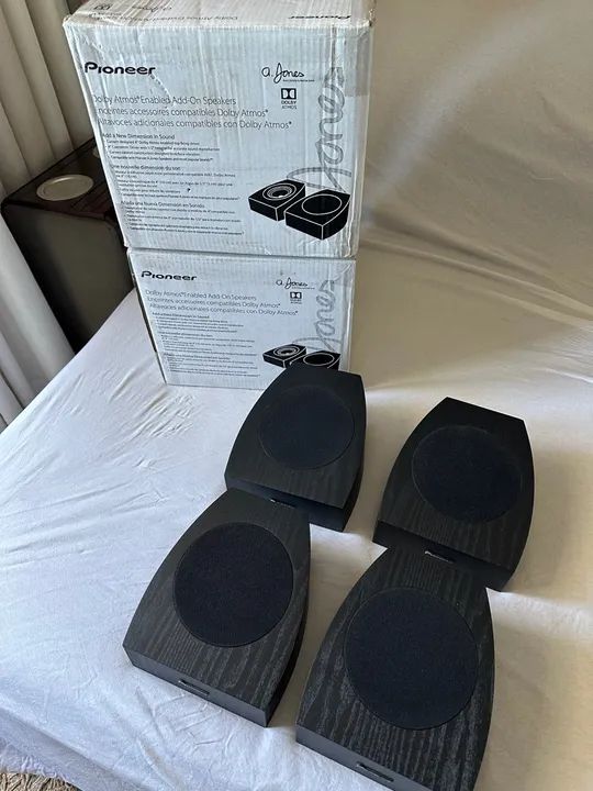 2 pares de Alto-falantes Pioneer Dolby Atmos SP-T22A-LR - Foto 3