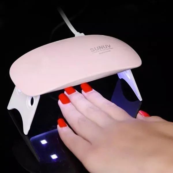  Mini Cabine Para Secar Unhas Esmalte Portail Led Uv Sun wpp.43. *