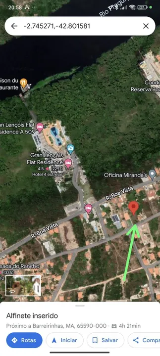 Terreno Barreirinhas excelente localização