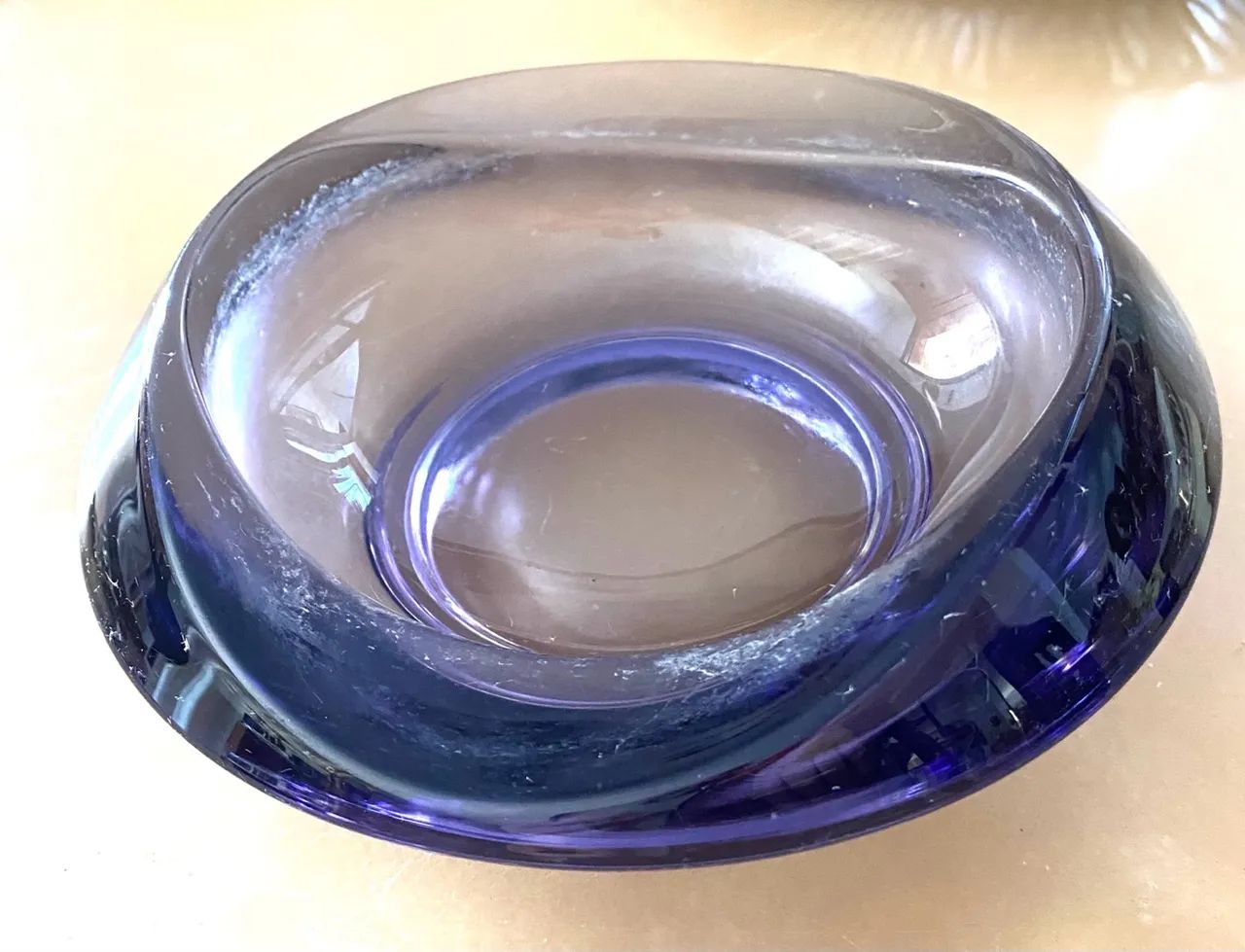 Lindo pote de Murano roxo vintage - Foto 2