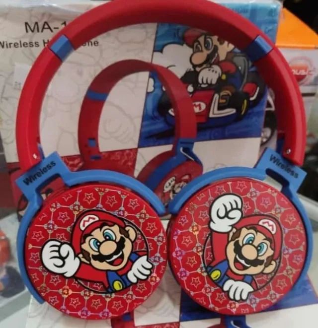 Fone de Ouvido Infantil do Super Mario, loja em Rio Preto. - Foto 2