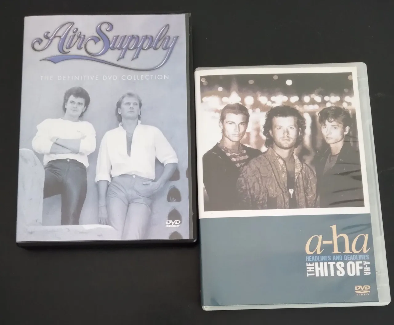DVDs A-Ha E Air Suply