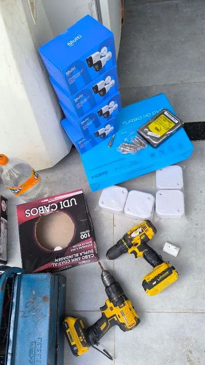 Kit de Câmeras de Segurança  Câmeras 1080p Full HD  - Foto 3