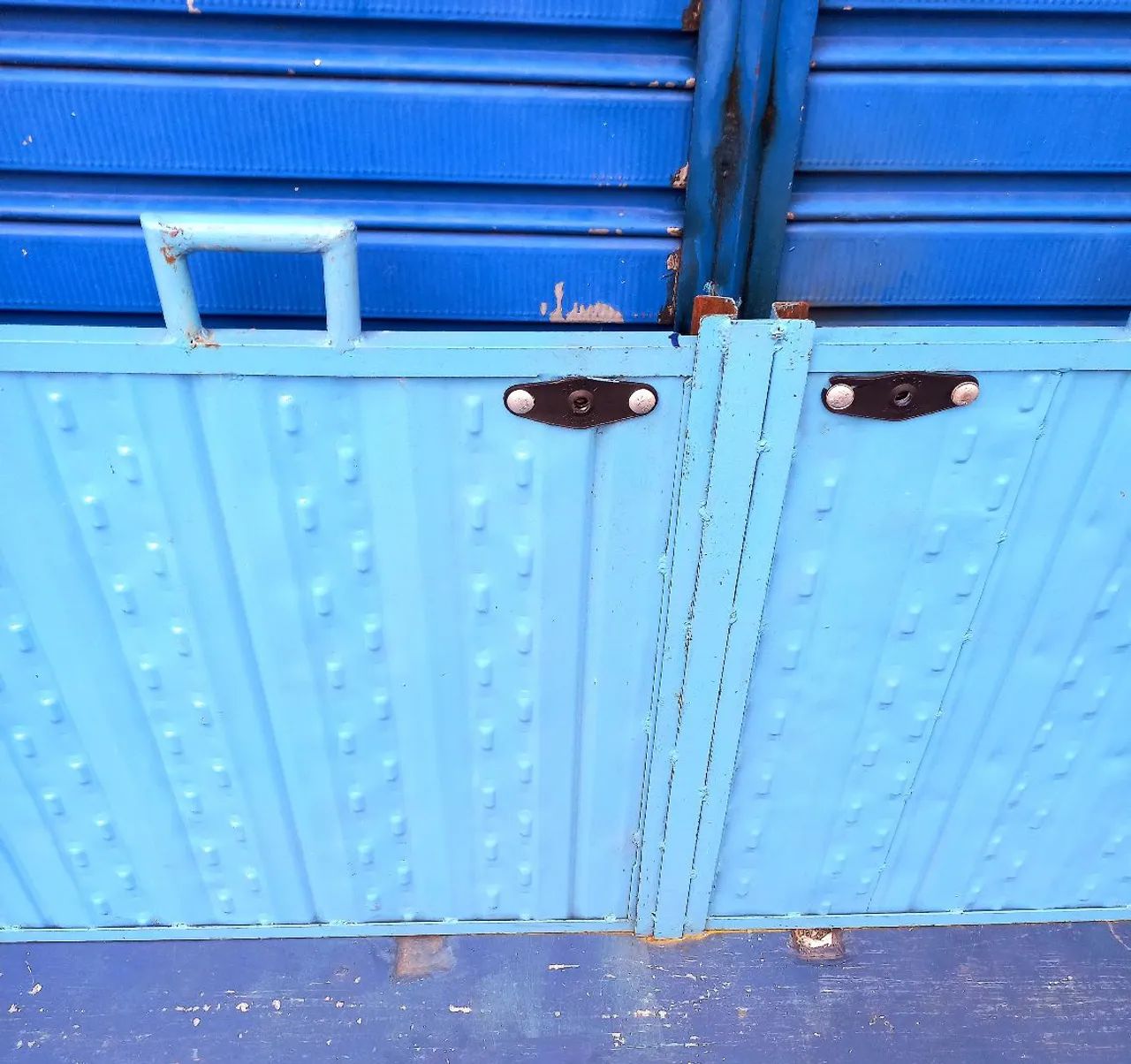 Chapas de Ferro_ proteção Portas para lojas.