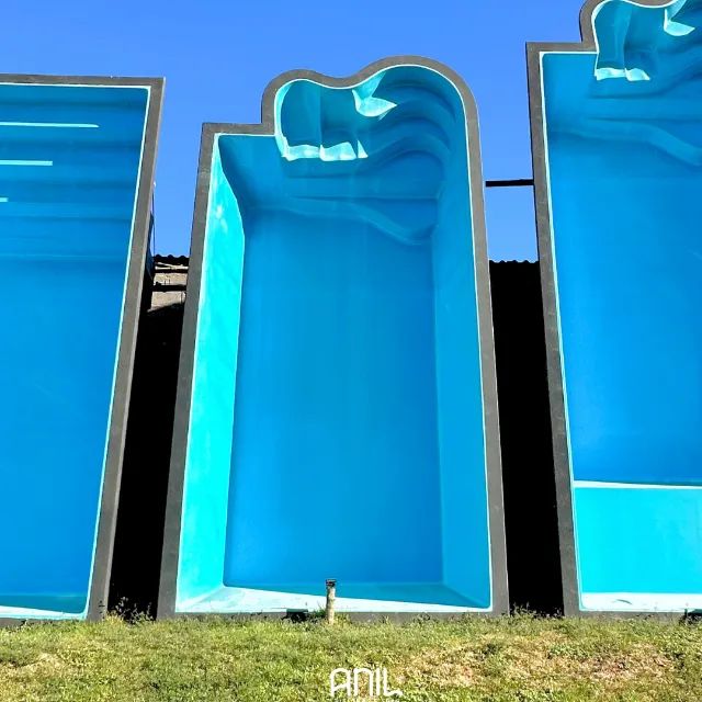 piscina 6 metros média com escada  - Foto 4