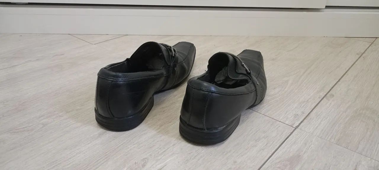 Sapato social em couro, número 40 - Foto 4