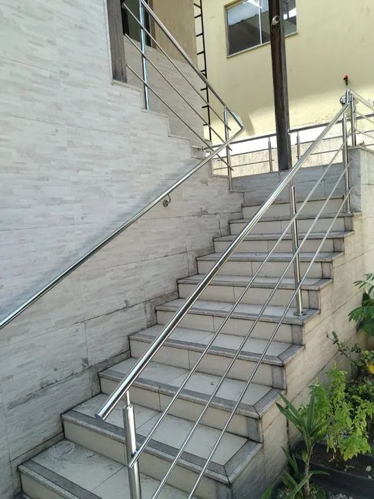 Guarda corpo e corrimãos aço inox - Foto 5