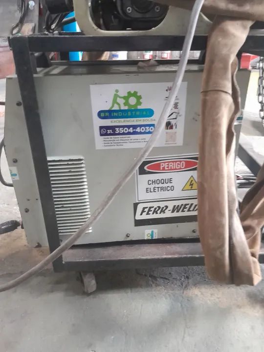 Máquina de Solda MIG 350 RAZI - Foto 2