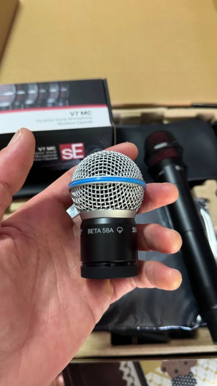 Cápsula Shure Beta 58A nova - Foto 4