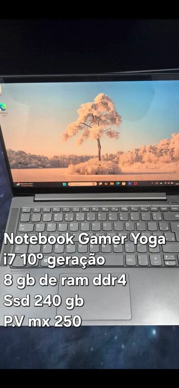 Notebook i7 gamer troco em ps5 x box series s e ps4 slim