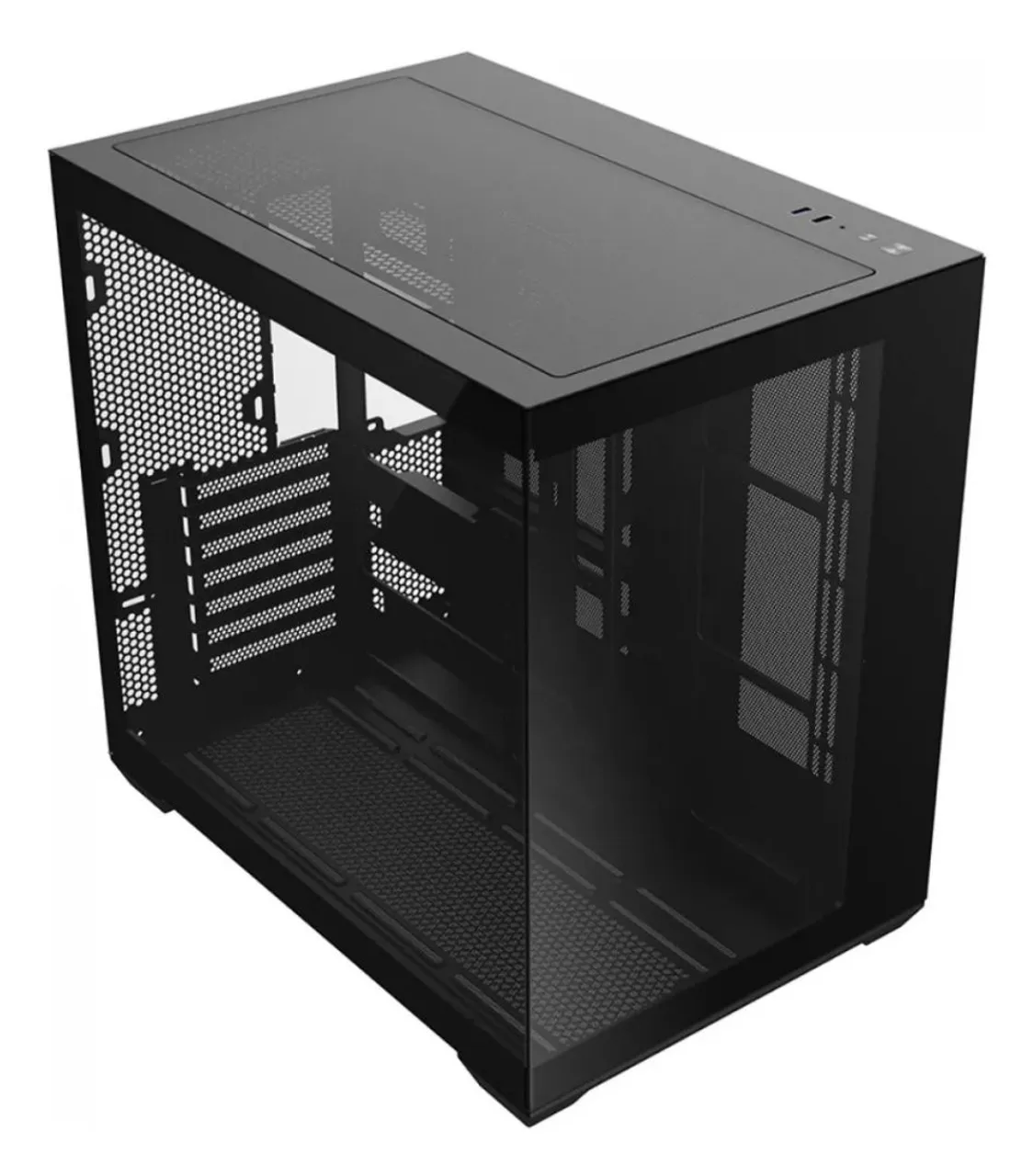 Gabinete Liketec Gamer Atlas Dark Sem<br>Fan Cubo Design