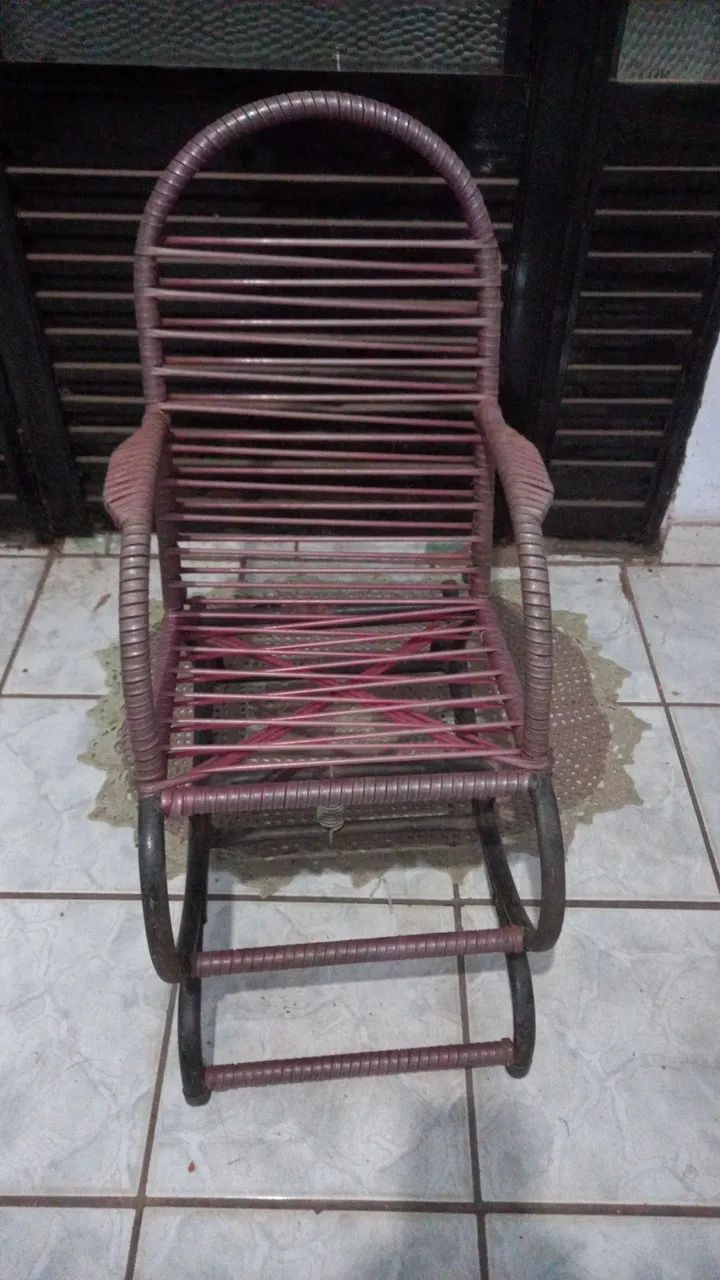Cadeira de balanço infantil retrô - Foto 2