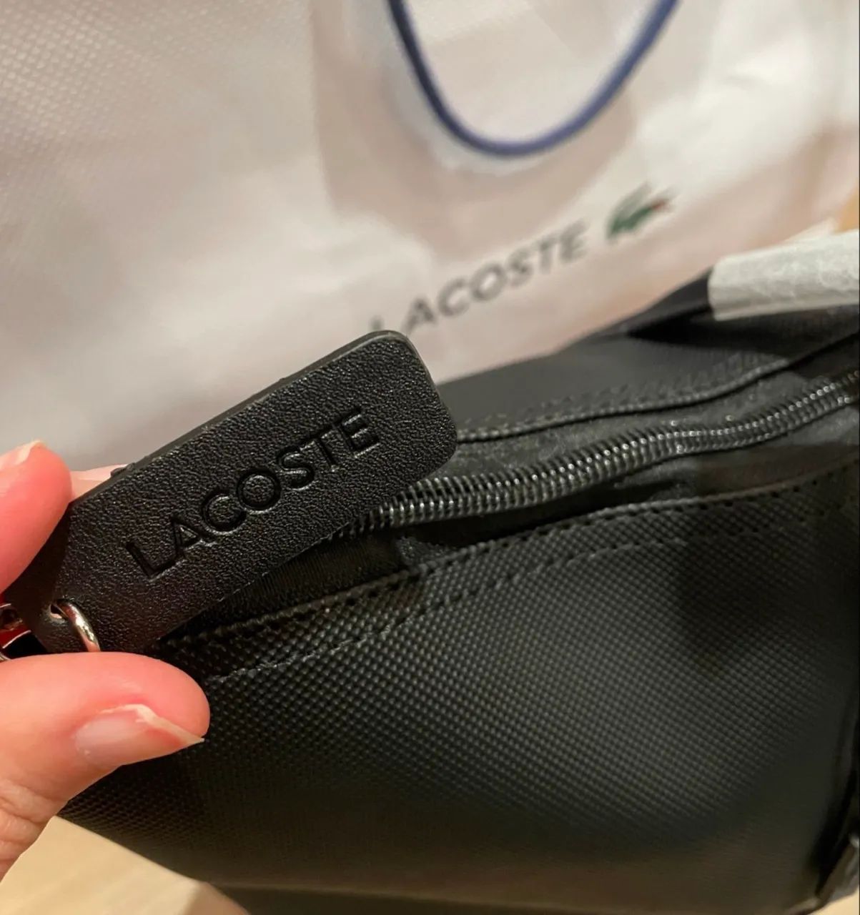 Bolsa tote Lacoste Bolsas, malas e mochilas Água Verde
