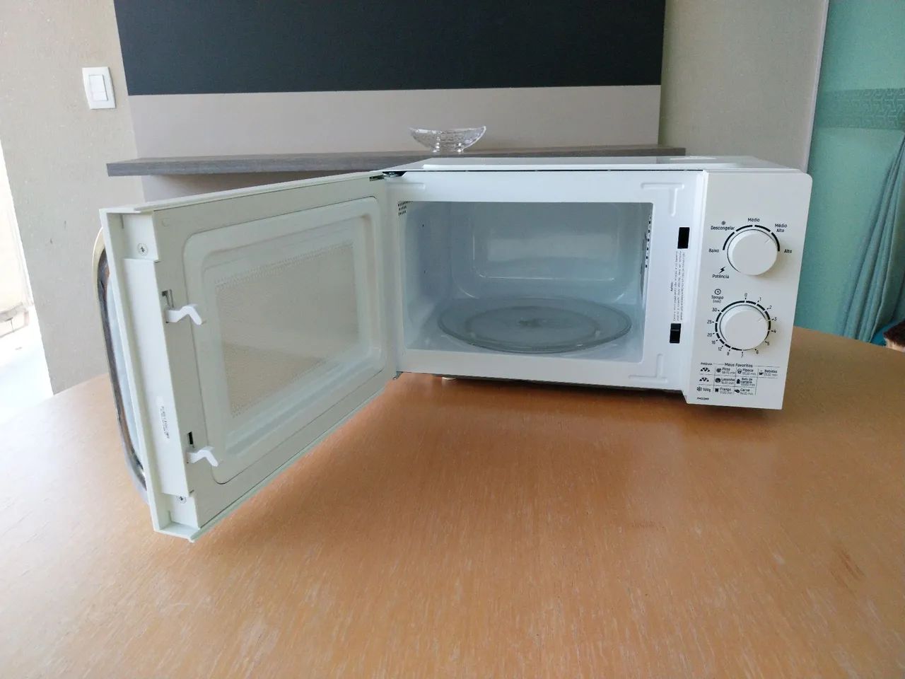 Microondas Philco 20l branco  - Foto 4