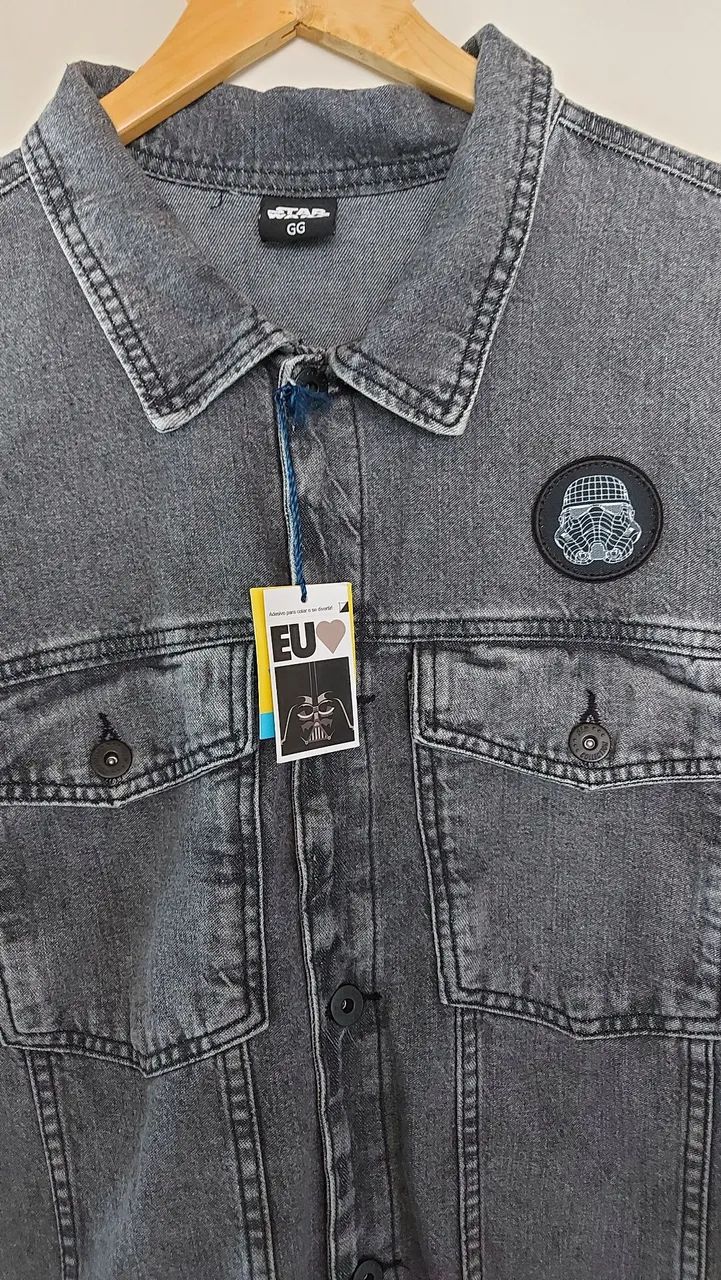 Jaqueta Jeans Star Wars M e GG NOVAS - Foto 2