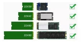 SSD NVME PCIe Gen3 256GB tamanho 2242 - Foto 2