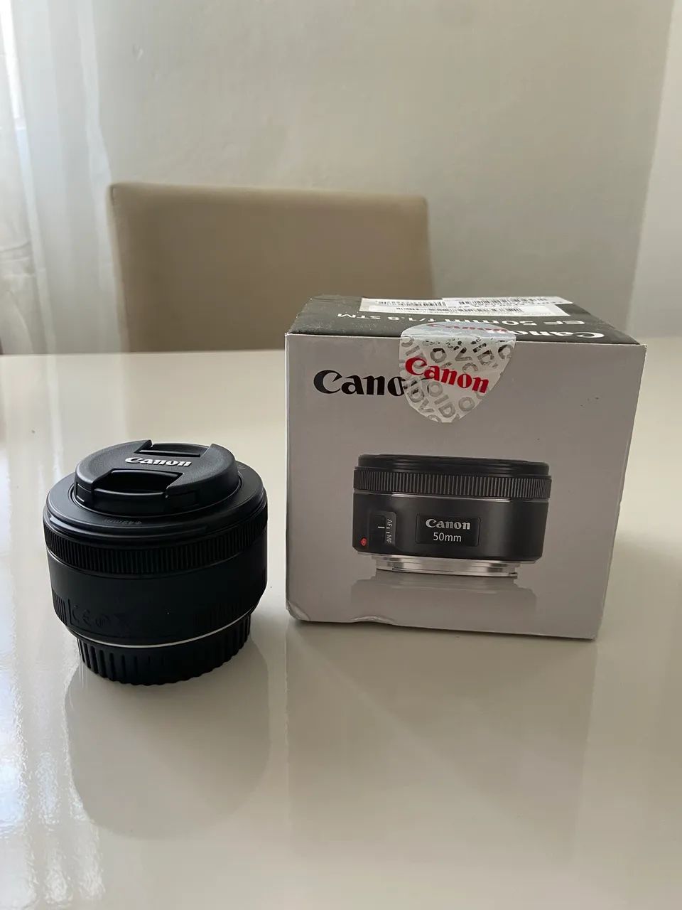 Câmera Canon Rebel T7 + Lente EF 50mm f1.8 stm + Bolsa para câmera  - Foto 4